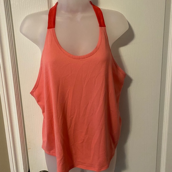 Nike tank top. Coral. Size small. - Picture 2 of 3